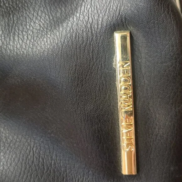 Steve Madden Black White and Gray large purse - Picture 9 of 12